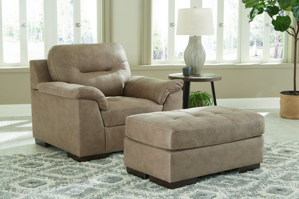 Maderla - Pebble - 2 Pc. - Chair, Ottoman