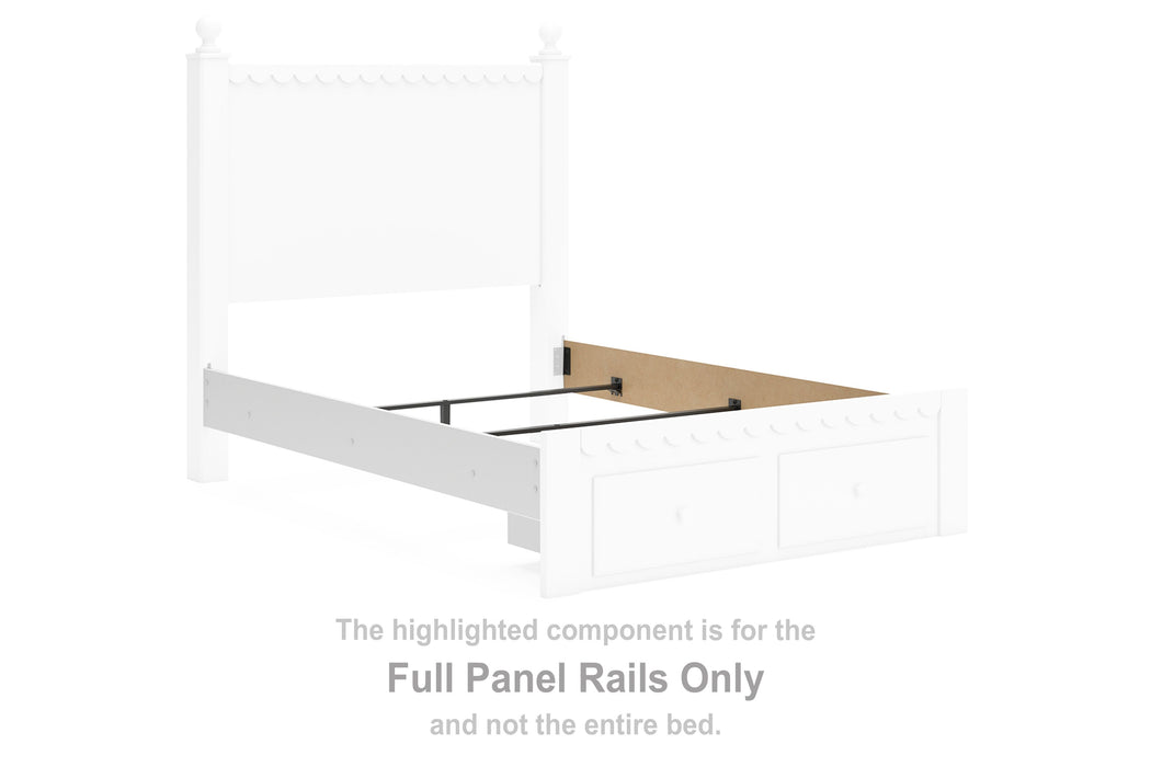 Mollviney - White - Full Panel Rails