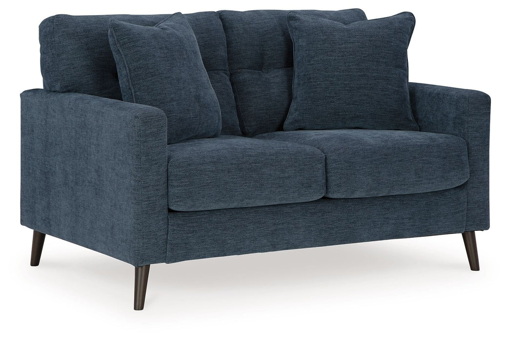 Bixler - Navy - Loveseat