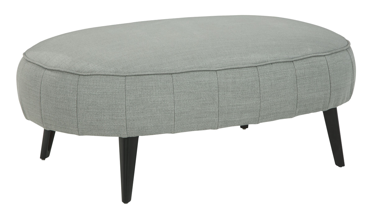 Hollyann - Gray - Oversized Accent Ottoman