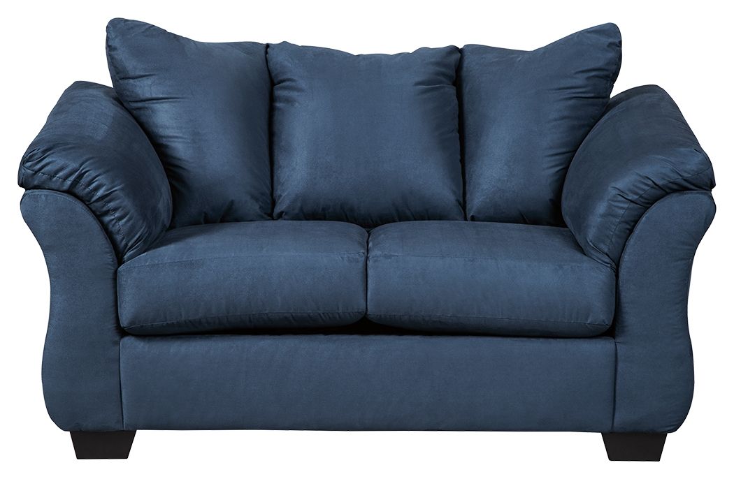 Darcy - Blue - Loveseat