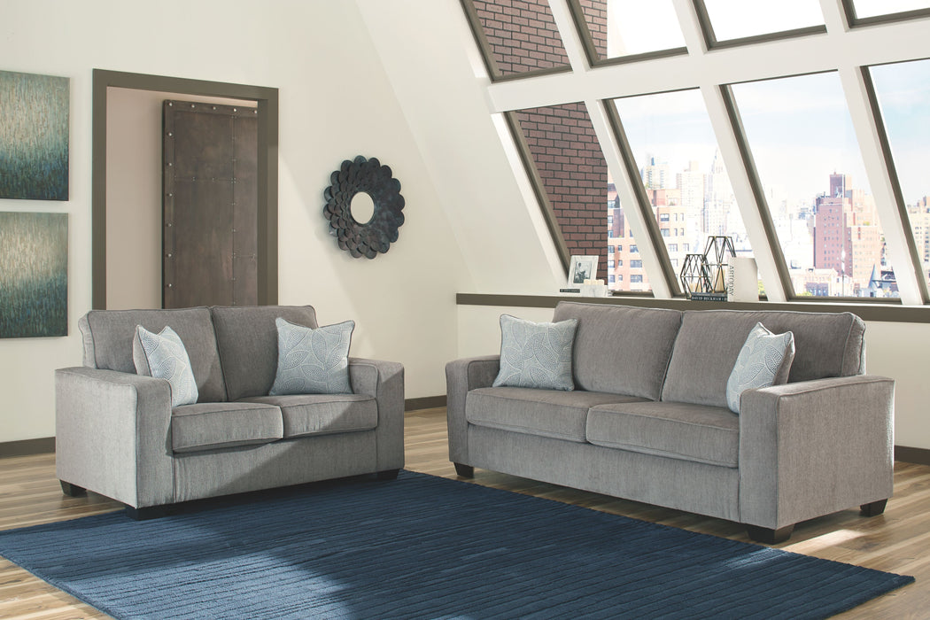 Altari - Alloy - 2 Pc. - Sofa, Loveseat