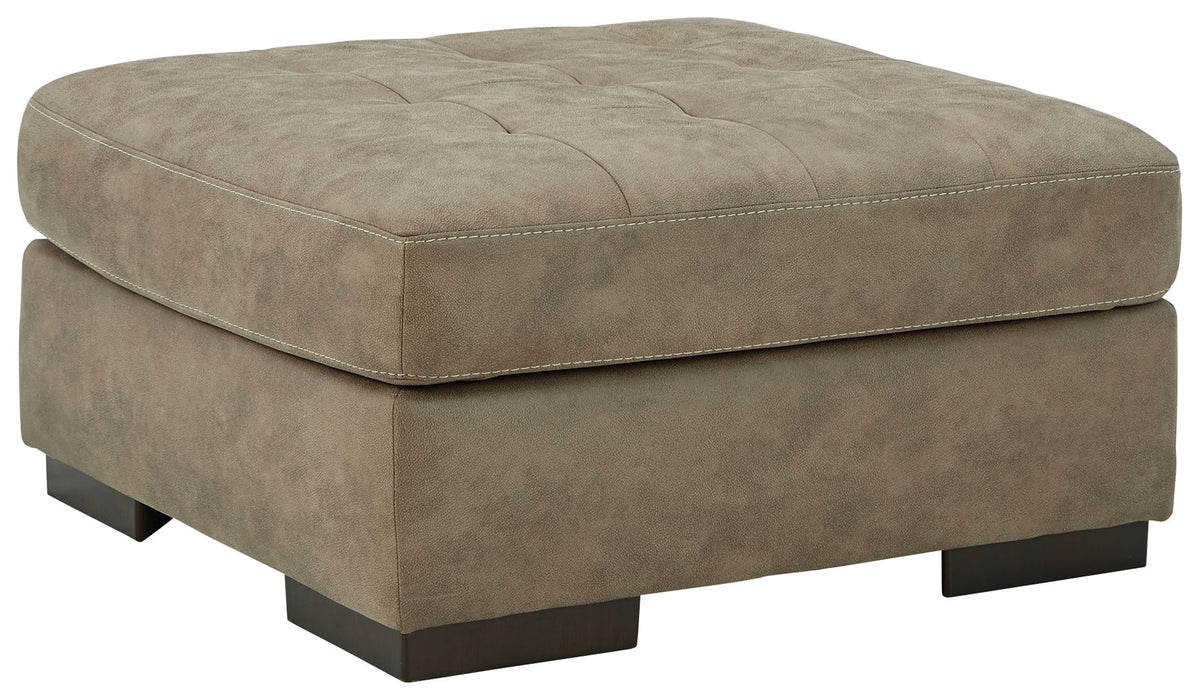 Maderla - Pebble - Oversized Accent Ottoman