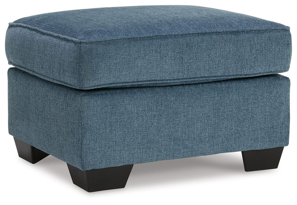 Cashton - Blue - Ottoman