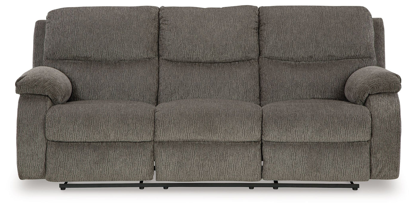 Scranto - Brindle - Reclining Sofa - Fabric