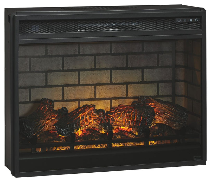 Entertainment - Black - LG Fireplace Insert Infrared