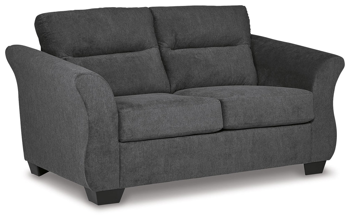 Miravel - Gunmetal - Loveseat