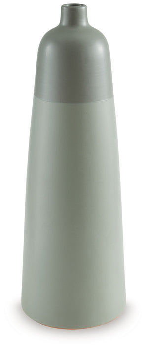 Peerland - Sage Green - Vase - 18.11"