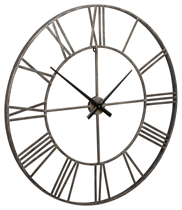 Paquita - Antique Silver - Wall Clock