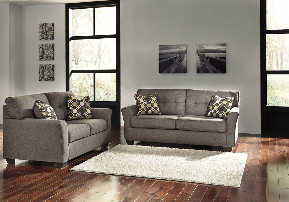 Tibbee - Slate - 2 Pc. - Sofa, Loveseat