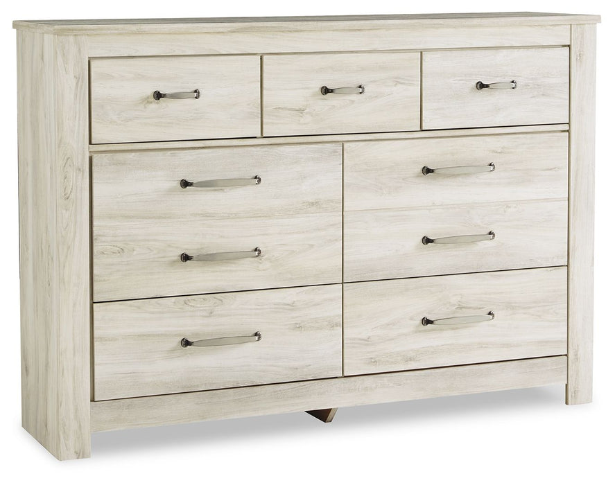 Bellaby - Whitewash - Seven Drawer Dresser